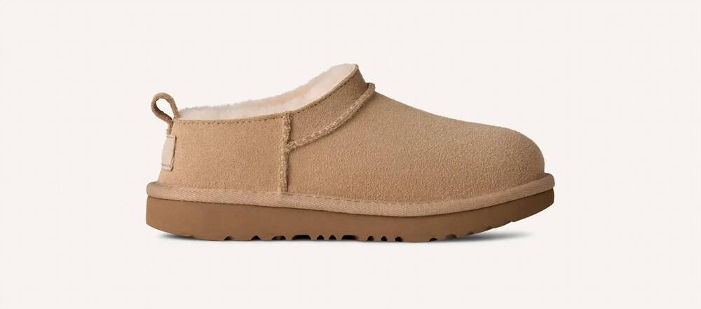 NEW UGG kid's classic micro boot in sand